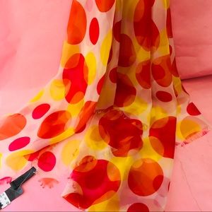 New multicolored Accessory New York scarf